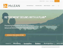 Tablet Screenshot of mcleanam.com